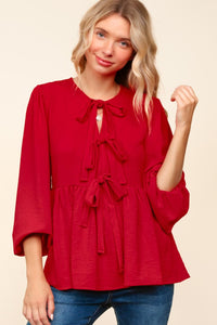 Mary Bow Blouse