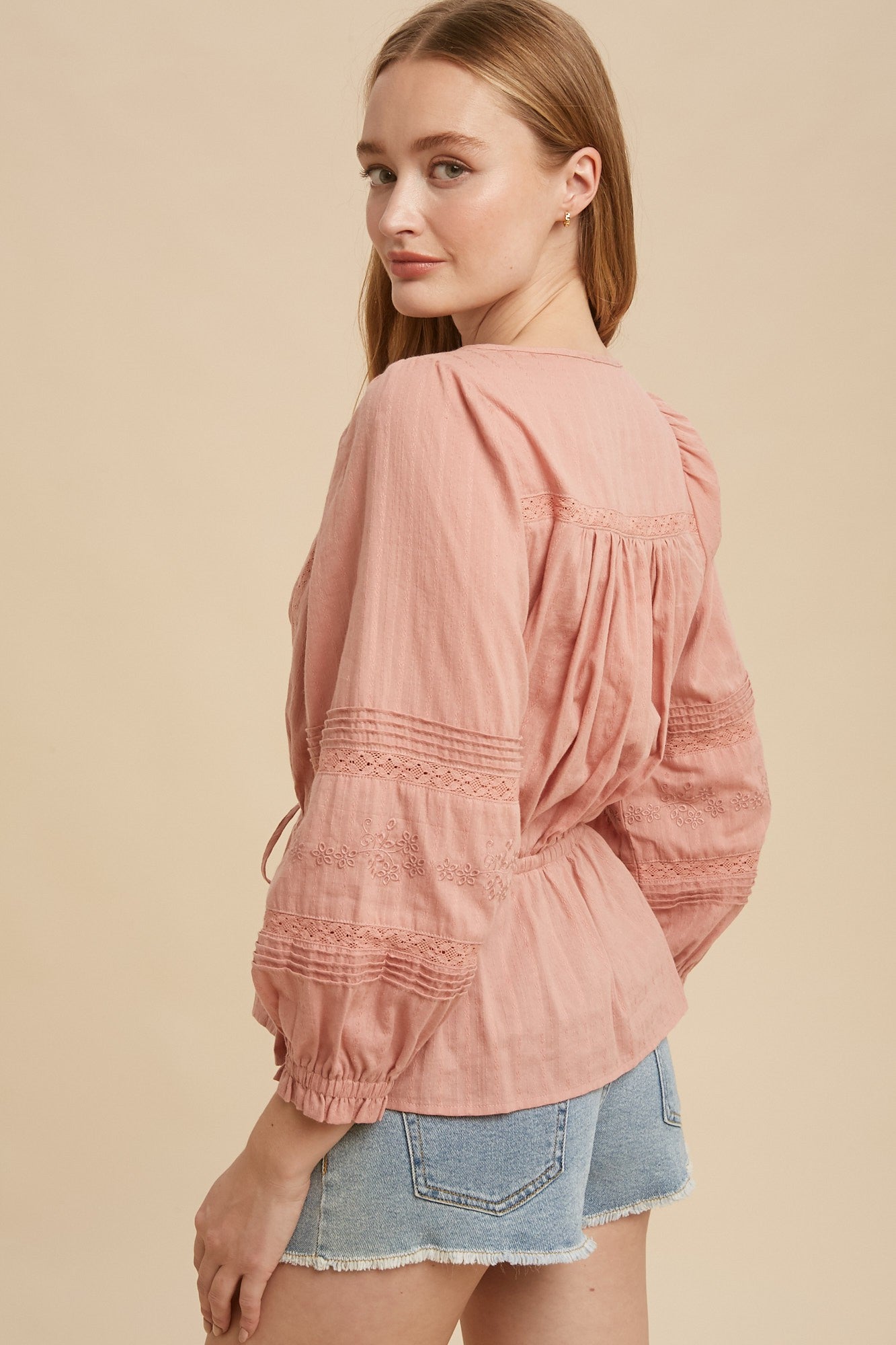 Millie Button Front Blouse