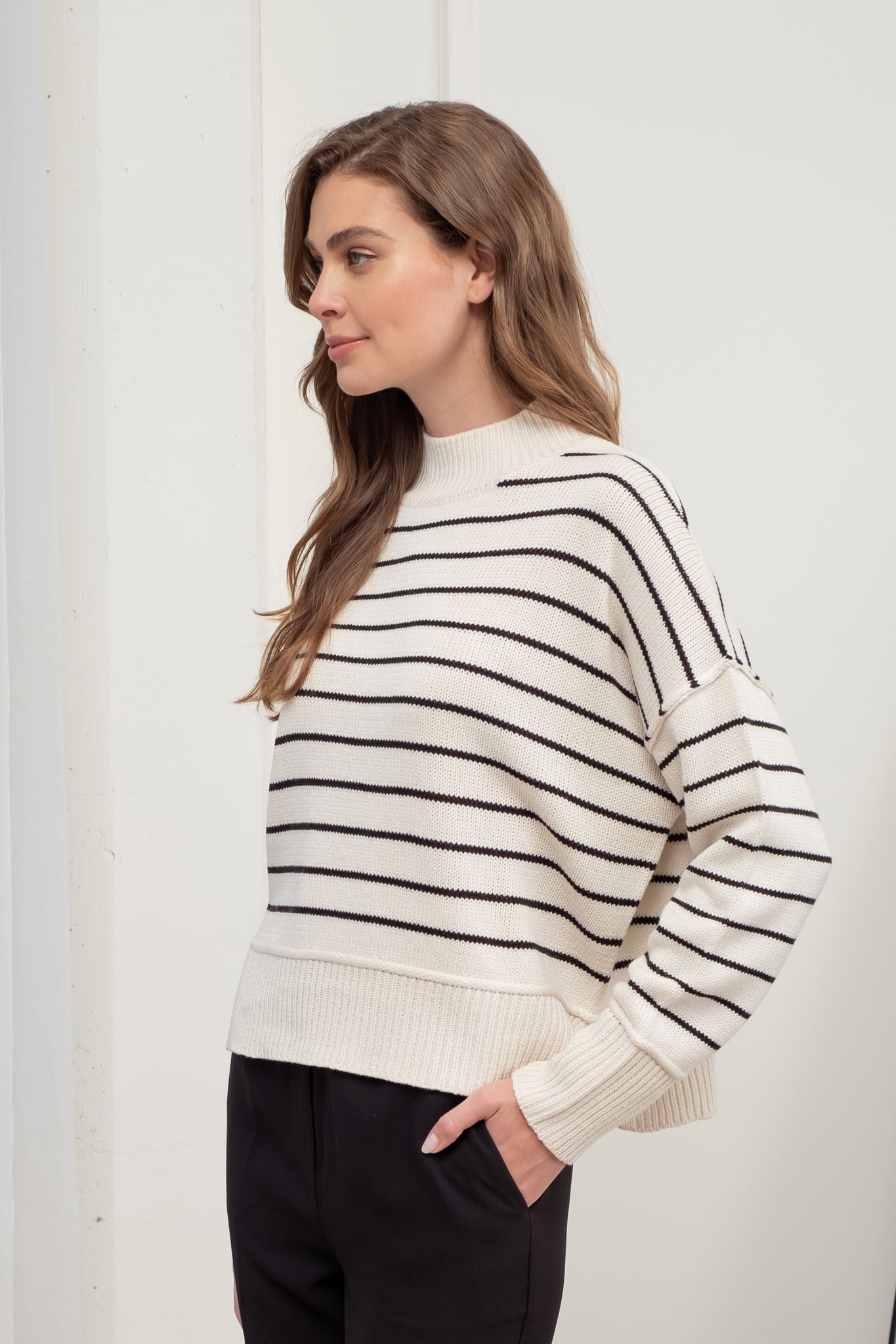 Luna Striped Sweater