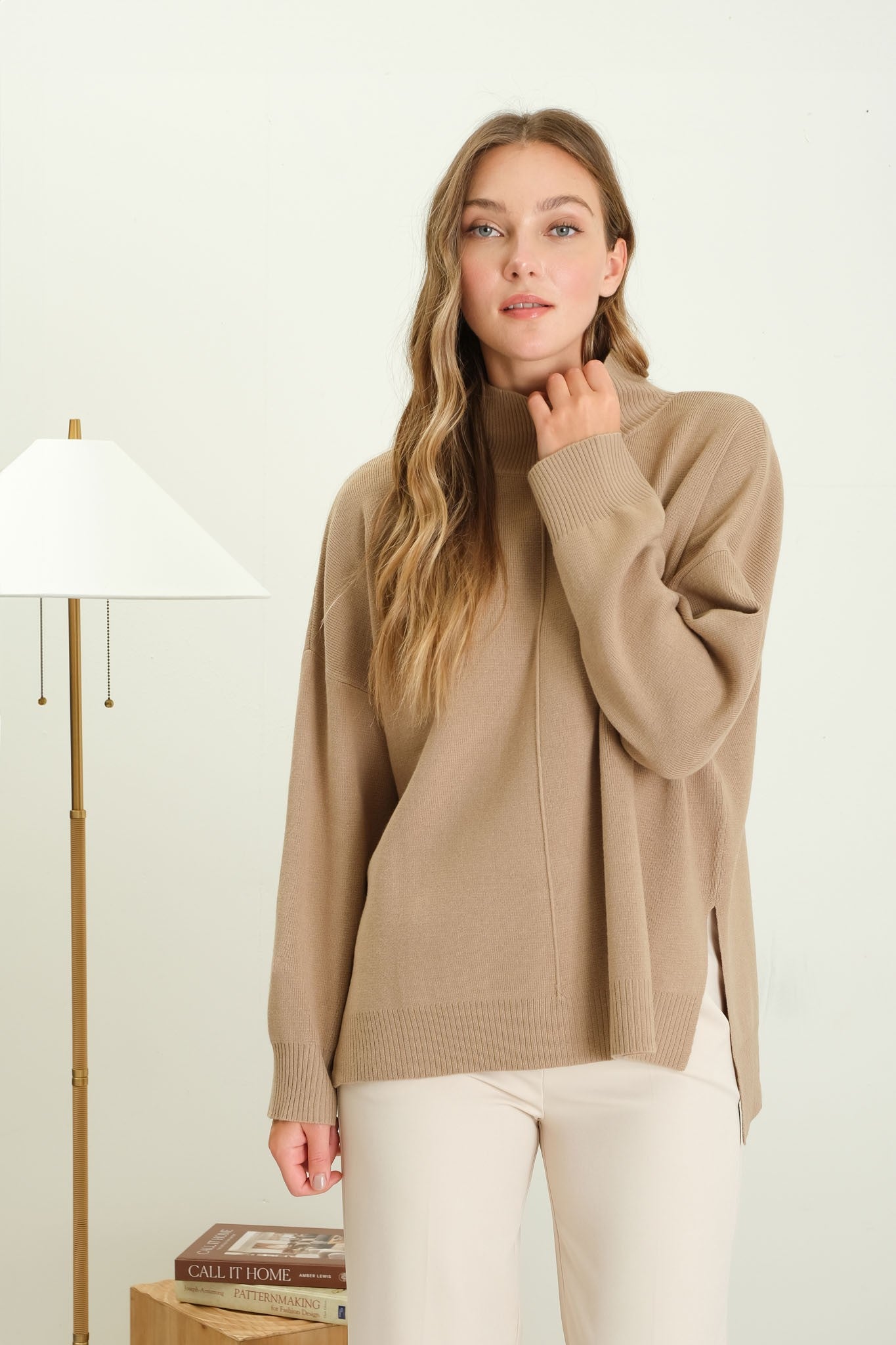 Ellie Mock Neck Sweater