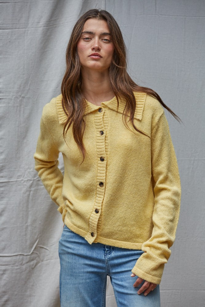 Lumi Collared Cardigan