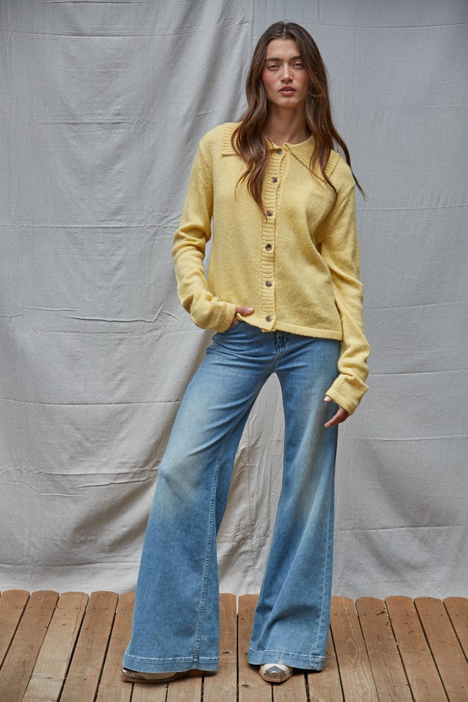 Lumi Collared Cardigan