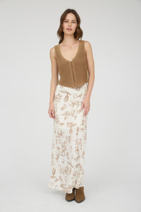 Western Maxi Skirt