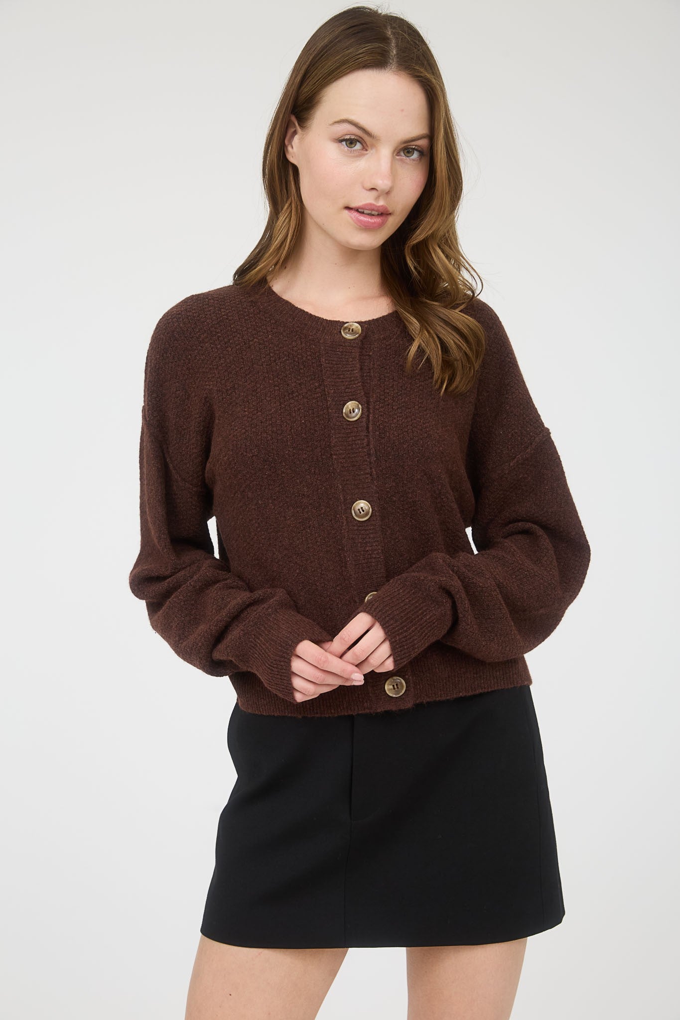 Chocolate Grace Cardi