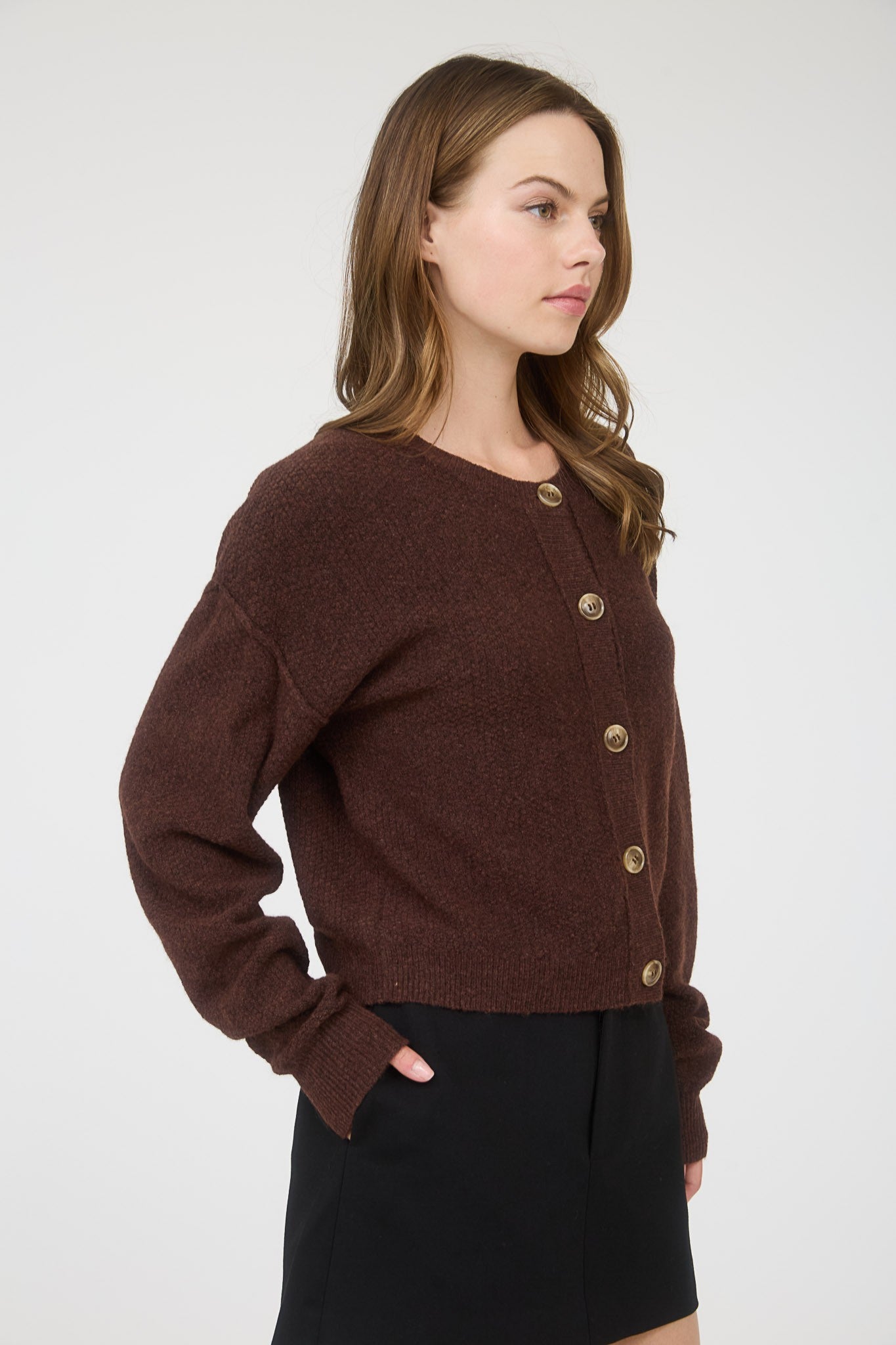 Chocolate Grace Cardi