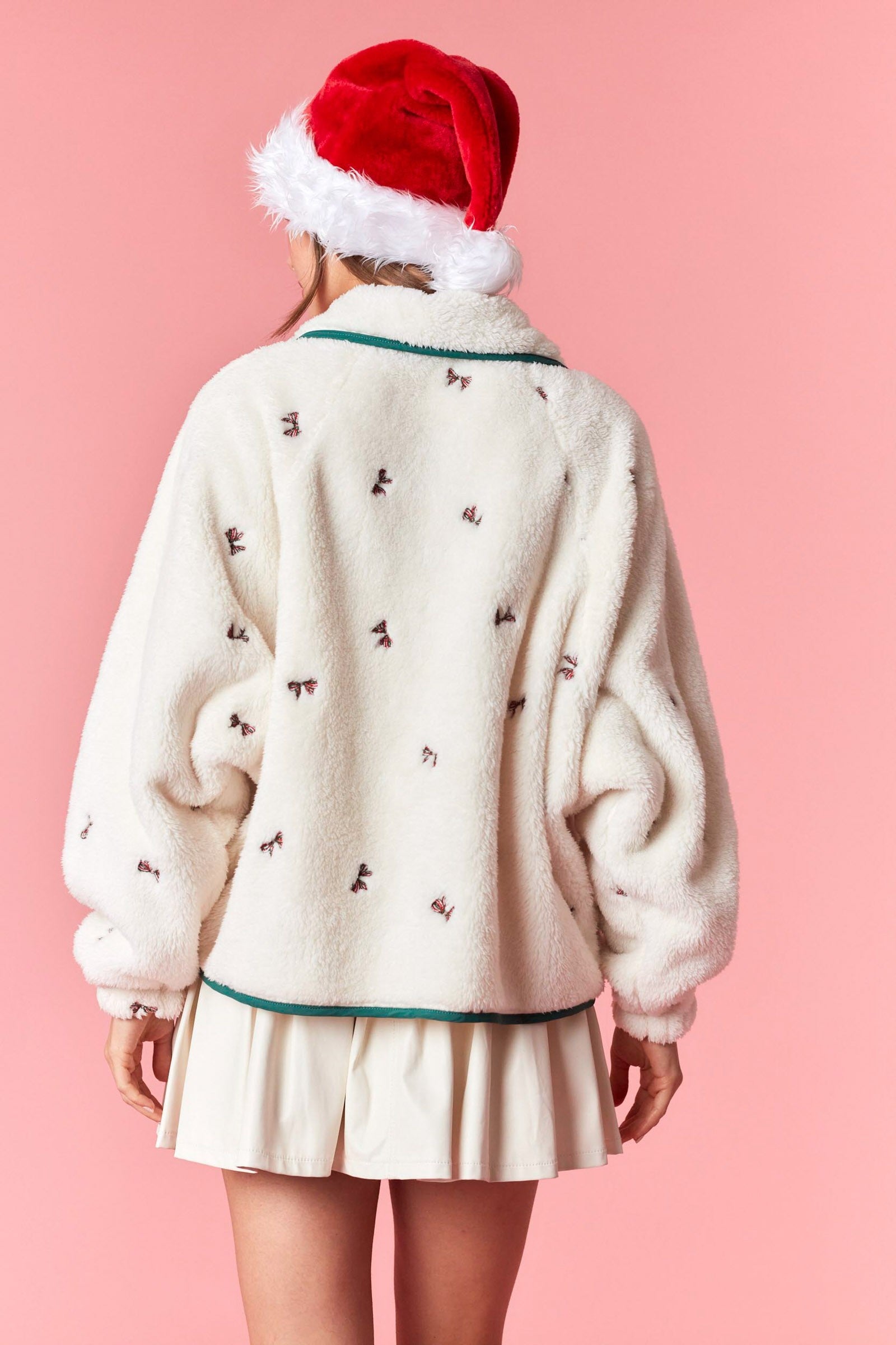 Holiday Bow Pullover