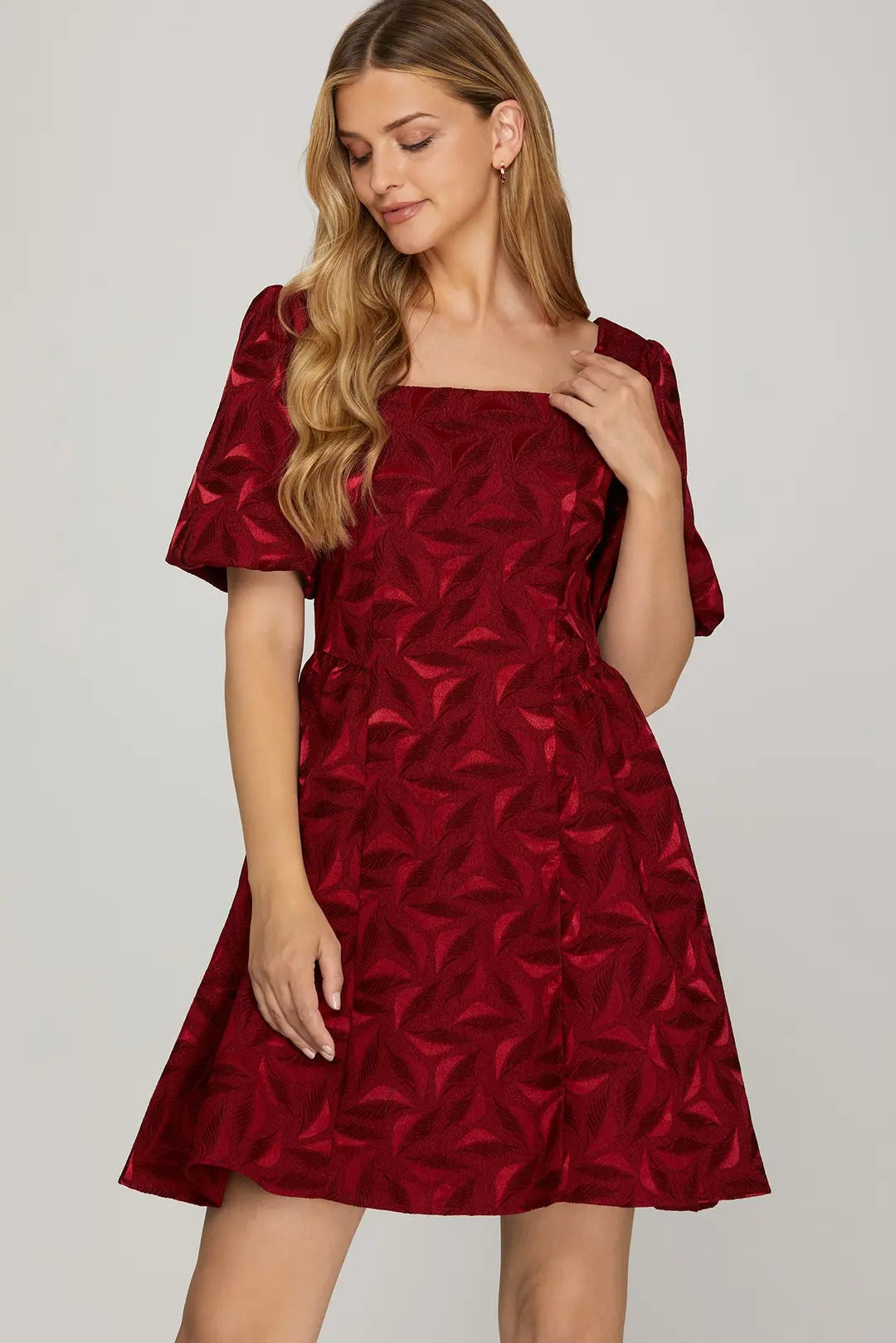 Contance Jaquard Dress