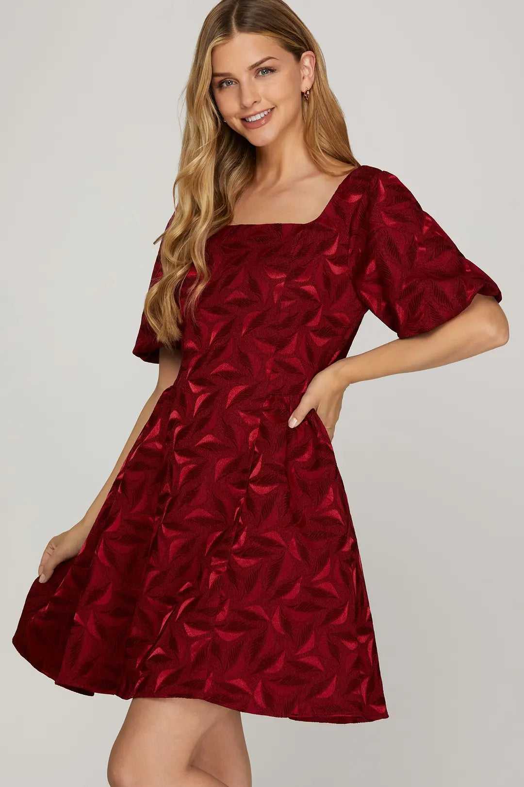 Contance Jaquard Dress