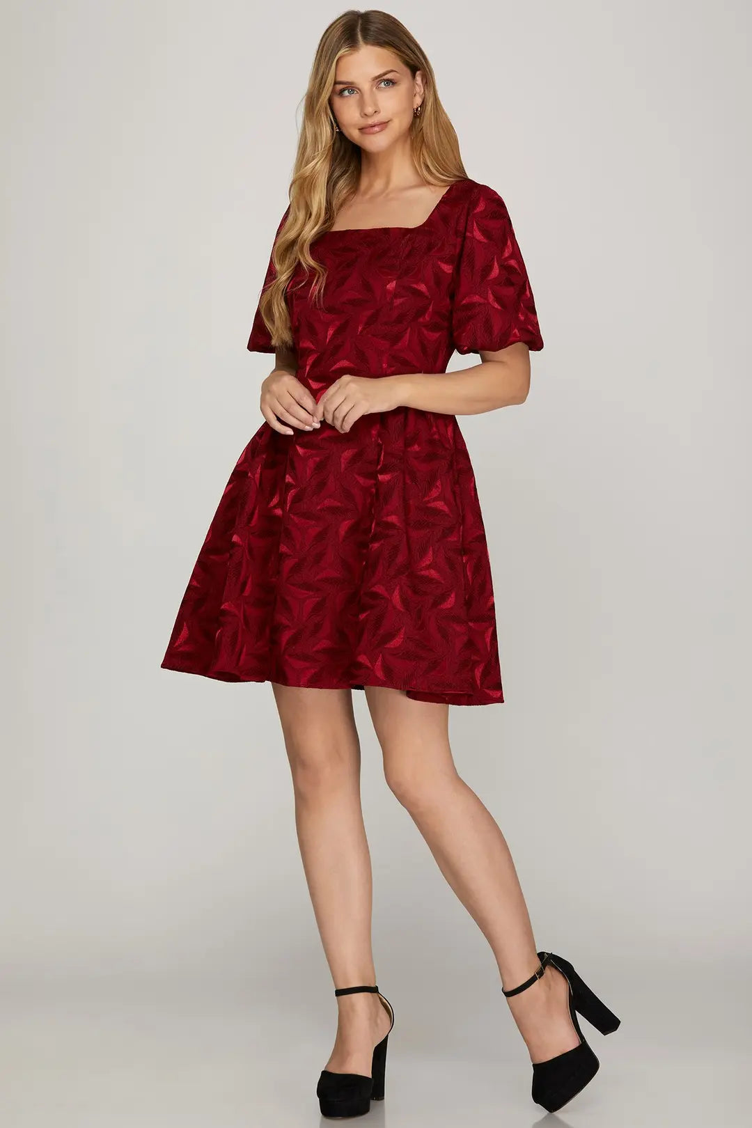 Contance Jaquard Dress