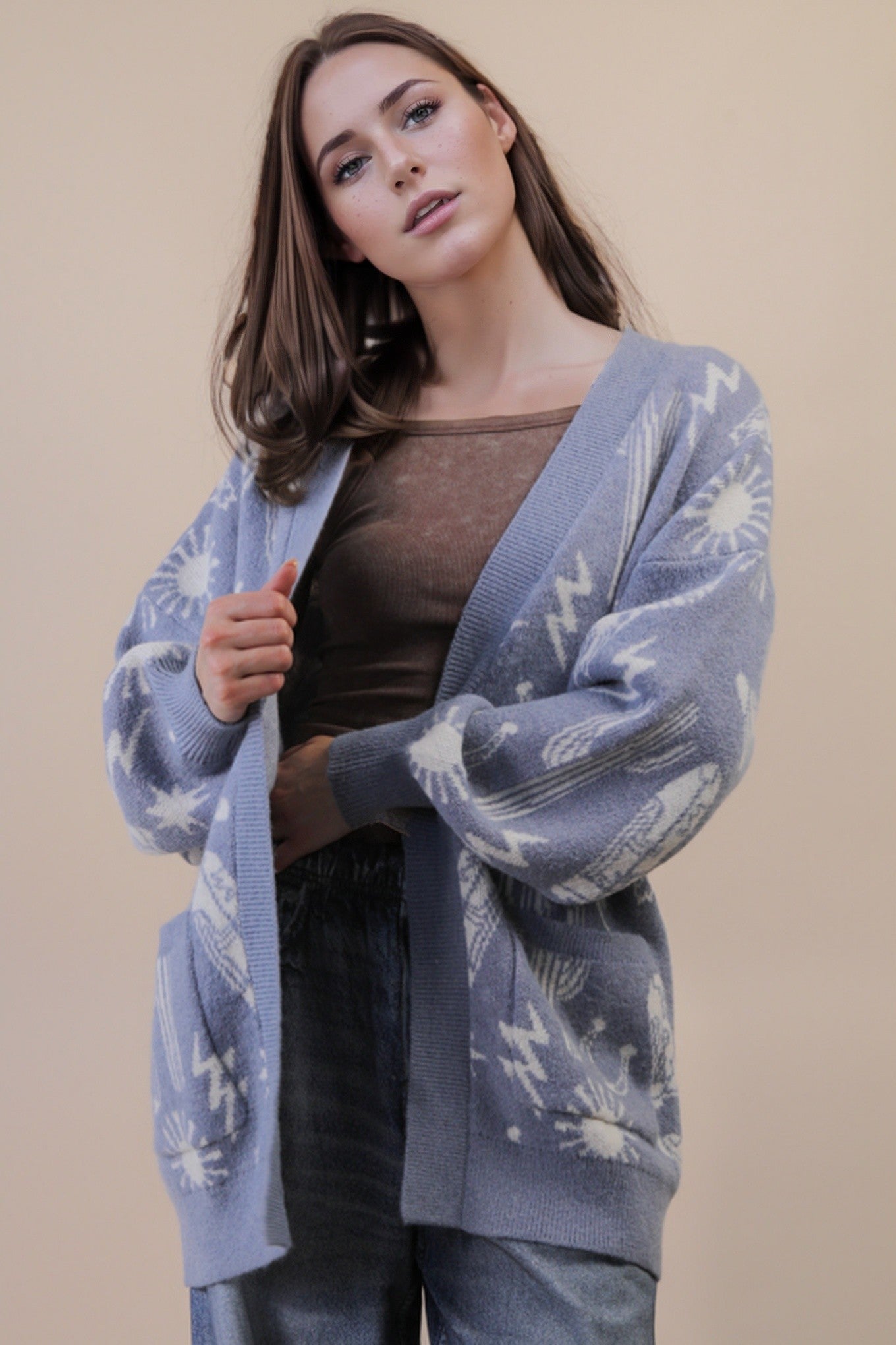 Ceclia Western Cardigan