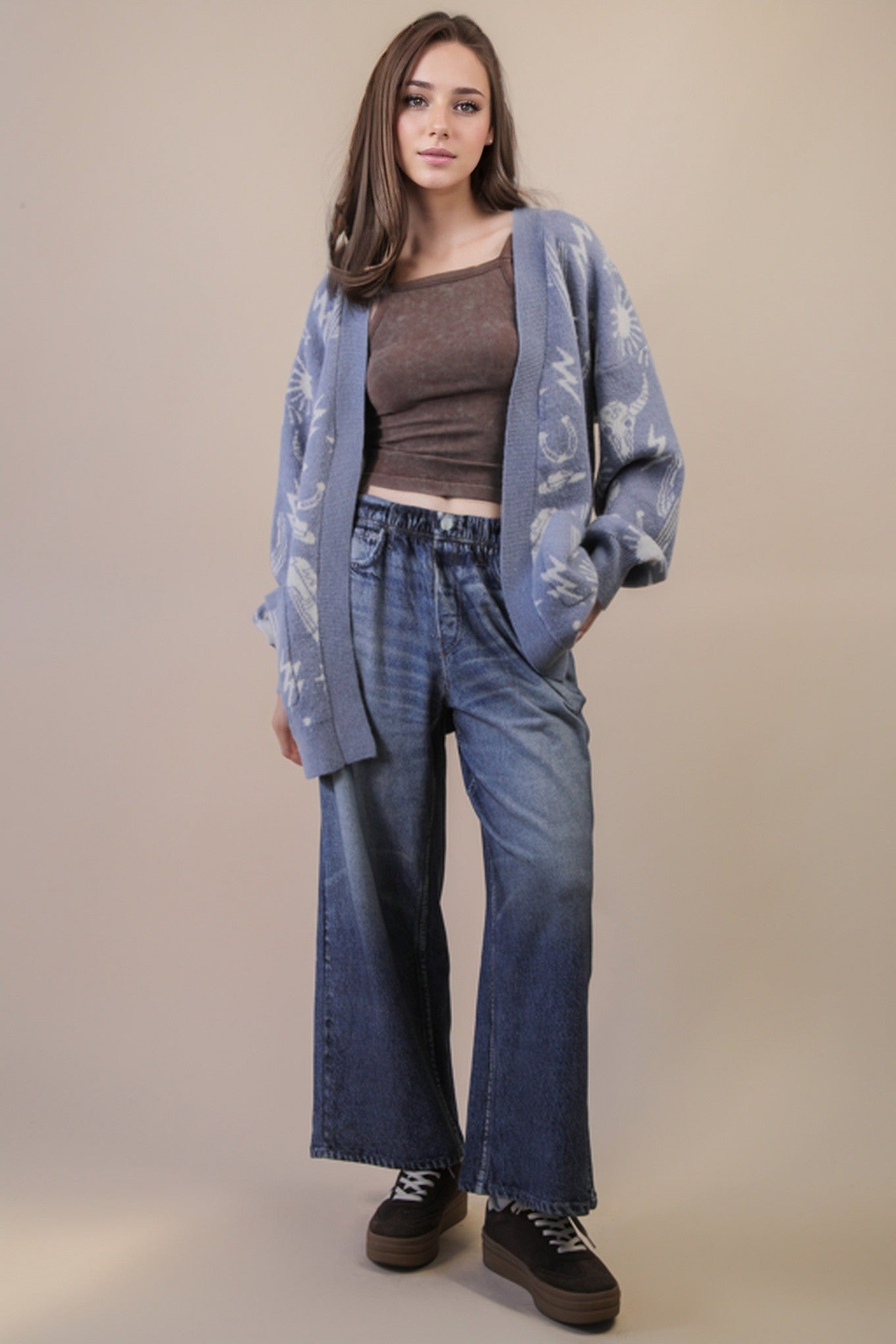 Ceclia Western Cardigan