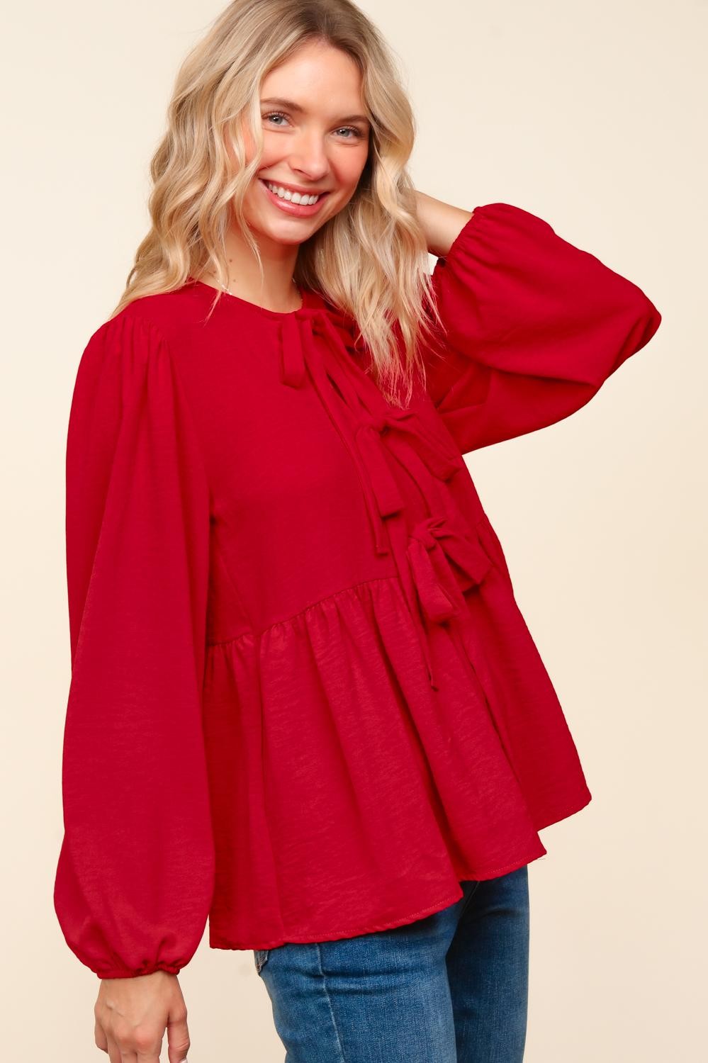 Mary Bow Blouse