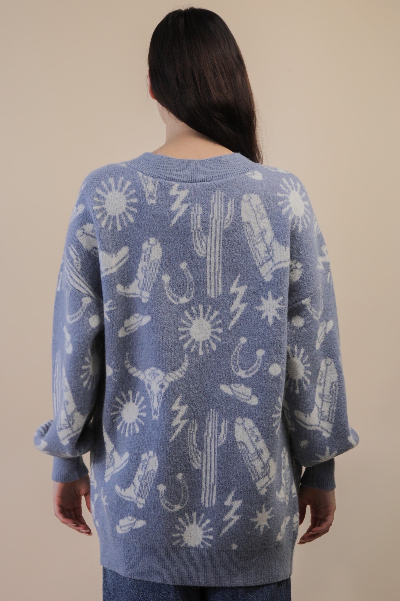 Ceclia Western Cardigan