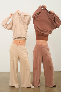 Chesnut Utility Sweatpants