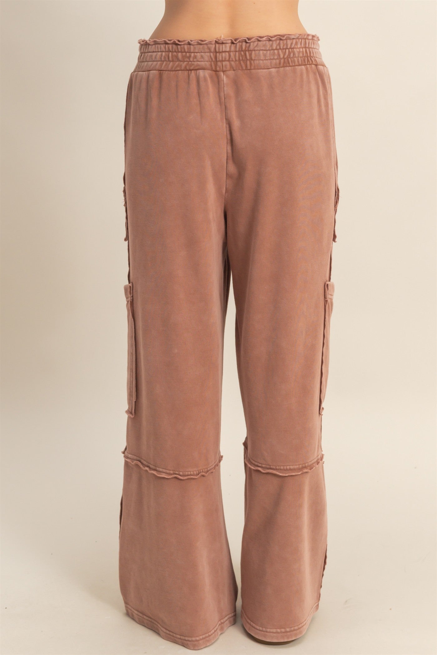Chestnut Mineral Washed Pants