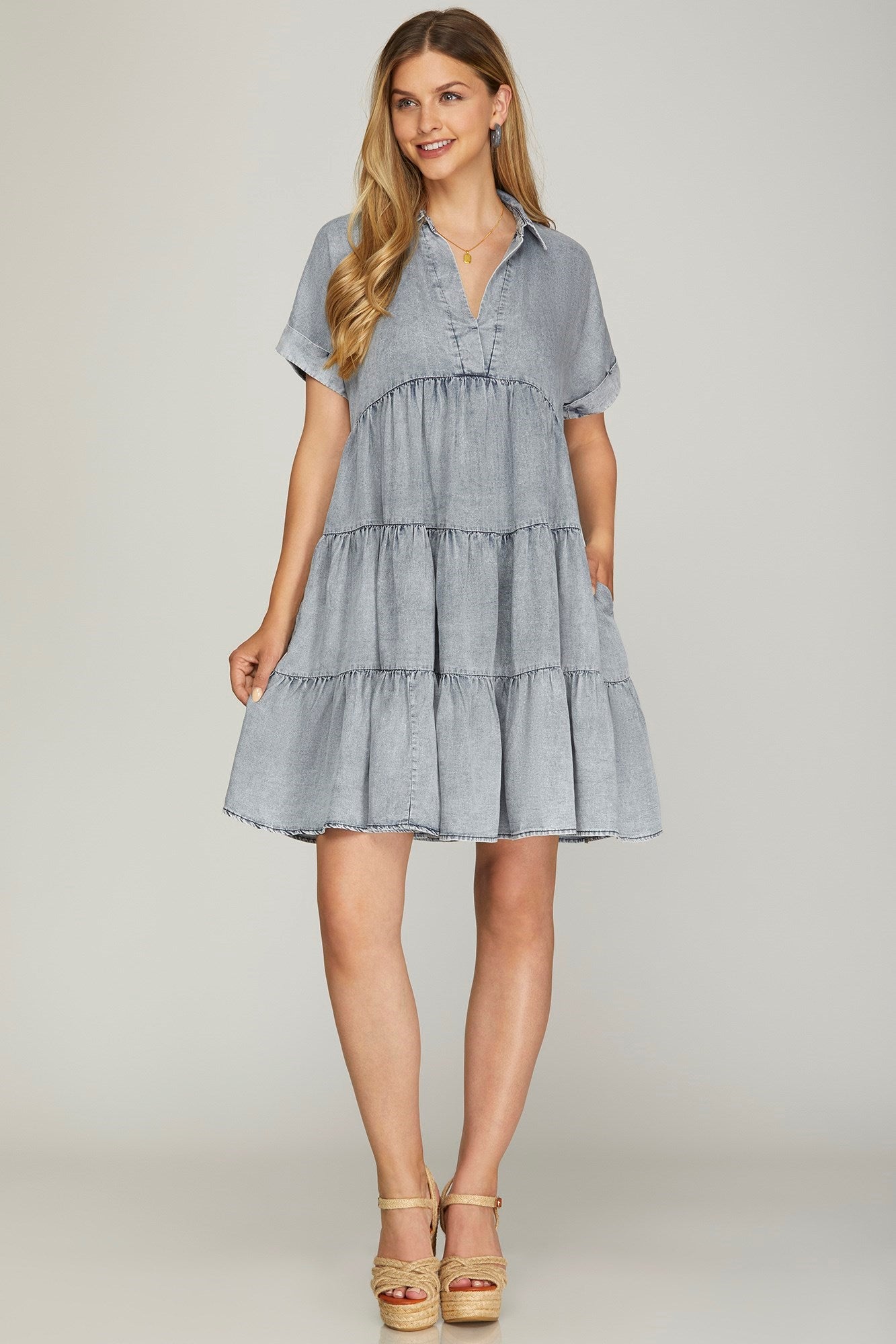 Marilyn Denim Dress