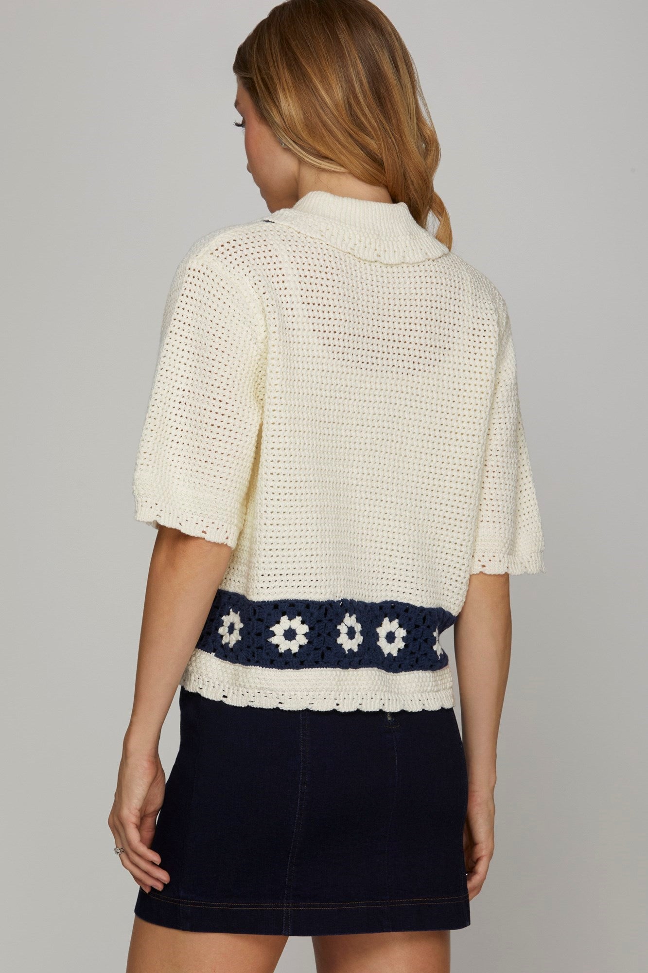 Delilah Crochet Top