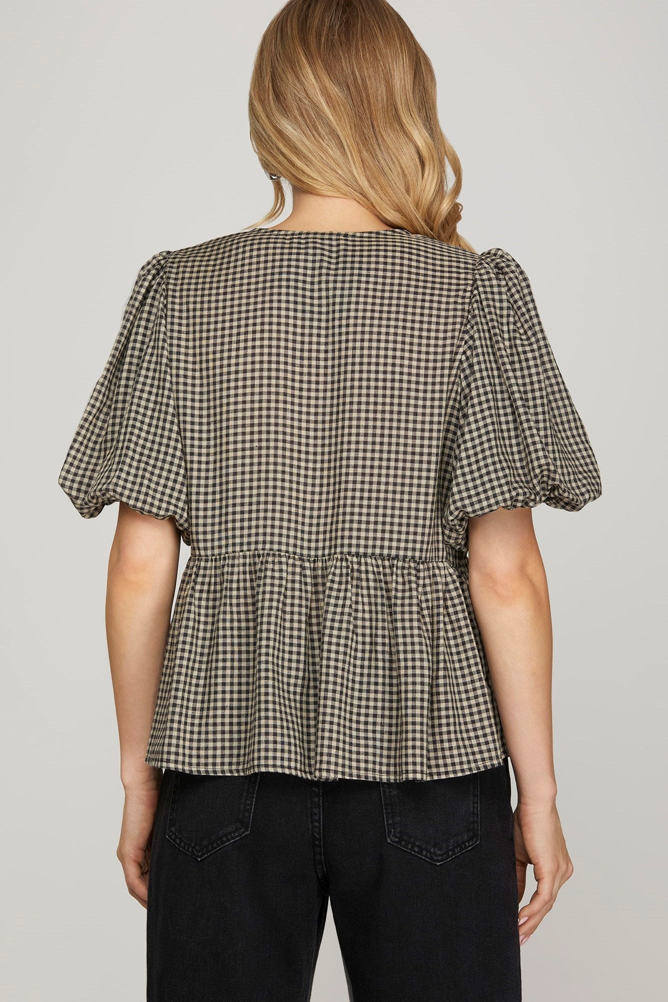 Brooke Gingham Top