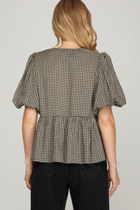 Brooke Gingham Top