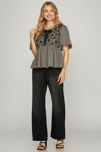Brooke Gingham Top
