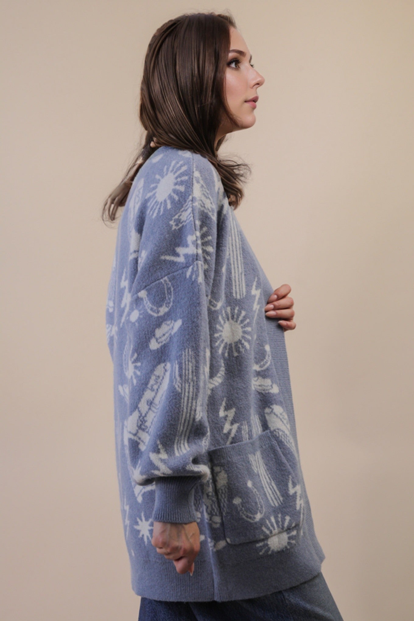 Ceclia Western Cardigan