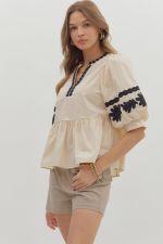 Ecru Katie Top